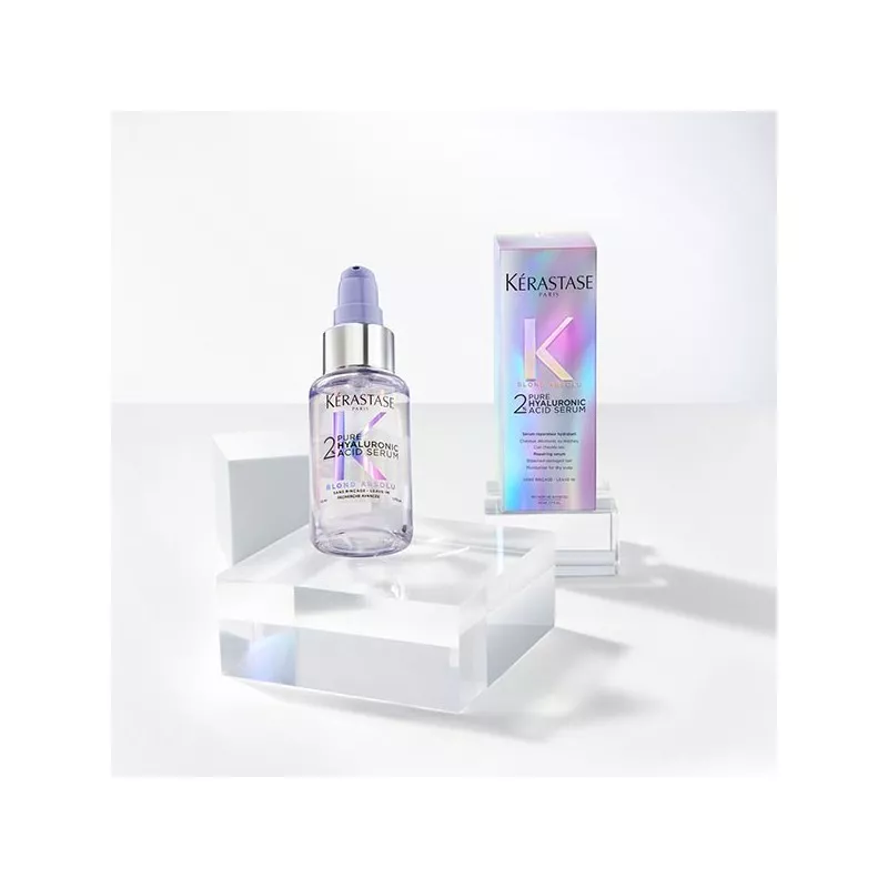 Sérum Kérastase Blond Absolu Acide Hyaluronique 2% - 50ml - Pour Cheveux Blonds & Décolorés