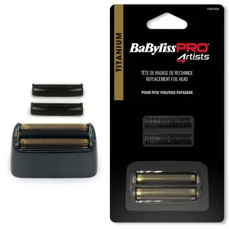 Tête de rasage TITANIUM  GUNSTEELFX pour  FXFS2GSE