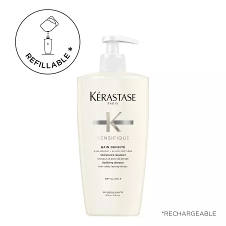 Densifique Shampoing repulpant rechargeable pour tous types de cheveux en perte de densité 500 ml