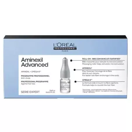 Aminexil Advanced Cure Anti-Chute x 10 - 10x6ML - Déstockage