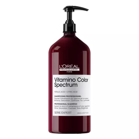 Série Expert Vitamino Color Spectrum Shampoing protecteur pour cheveux colorés 1500ml
