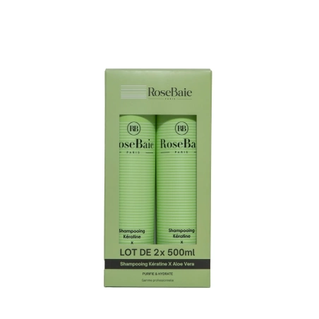 Duo shampoing aloe vera 2x500ml
