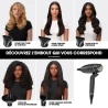 Embout concentrateur noir ghd pour sèche-cheveux ghd speed