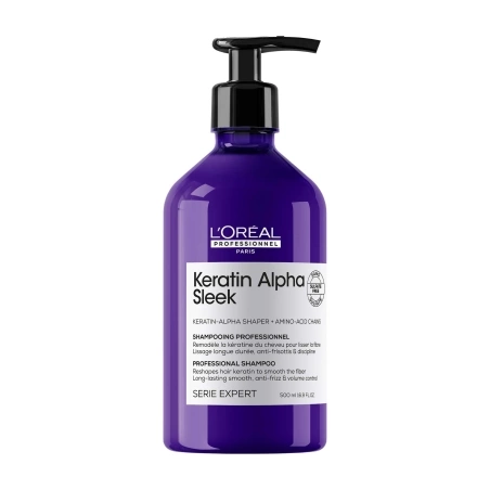 Serie Expert Keratin Alpha Sleek Shampoing 500 ml Serie Expert Keratin Alpha Sleek Shampoing 500 ml