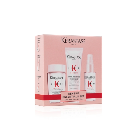Genesis Coffret Routine shampoing, masque et fluide anti-chute - Déstockage