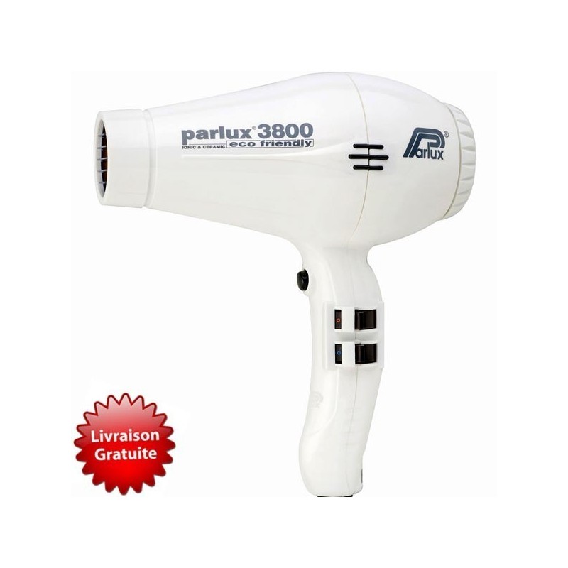 Sèche cheveux 3800 Eco Friendly Blanc Parlux | Peyrouse Hair Shop