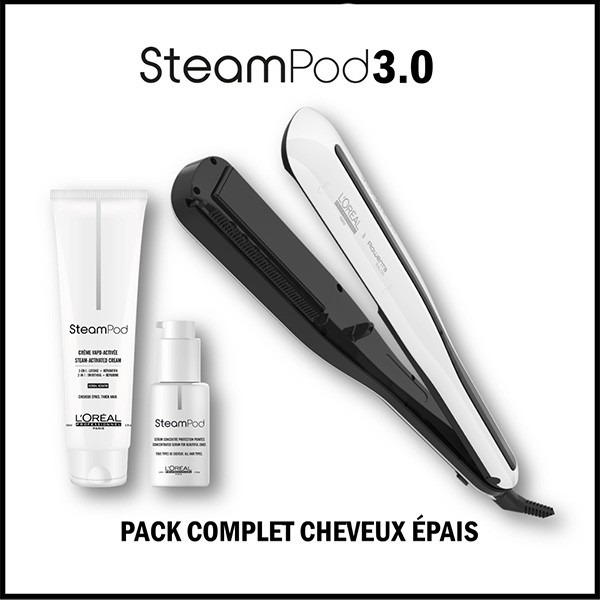Pack Steampod Lisseur...