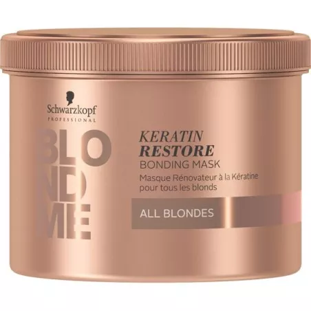 Masque Rénovateur à La Kératine Blond Me 500 ml Masque Rénovateur à La Kératine Blond Me 500 ml