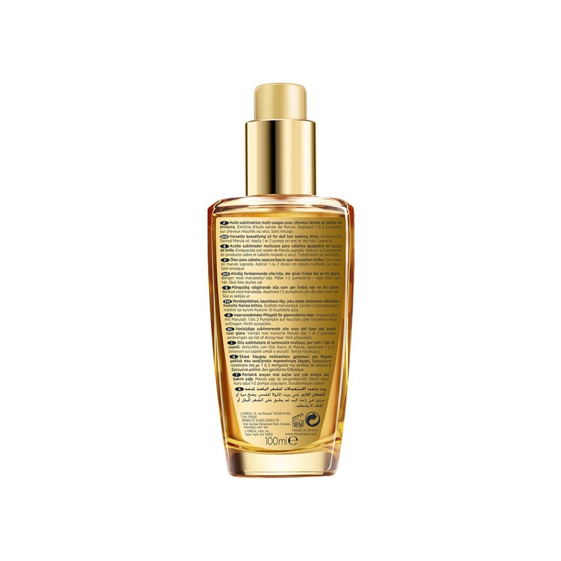 Spray coiffant Fix Anti-Frizz Pure 400ml New pas cher L'oréal