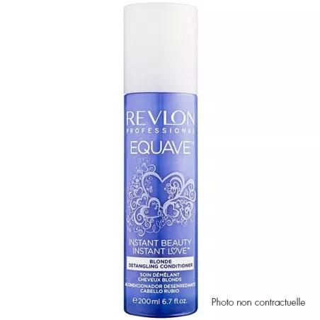 Soin Equave Blonde Detangling Conditioner 200ml - Déstockage Soin Equave Blonde Detangling Conditioner 200ml - Déstockage