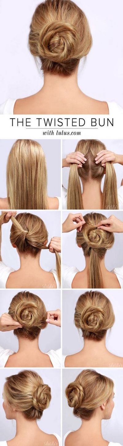 twisted-chignon-bun-tuto