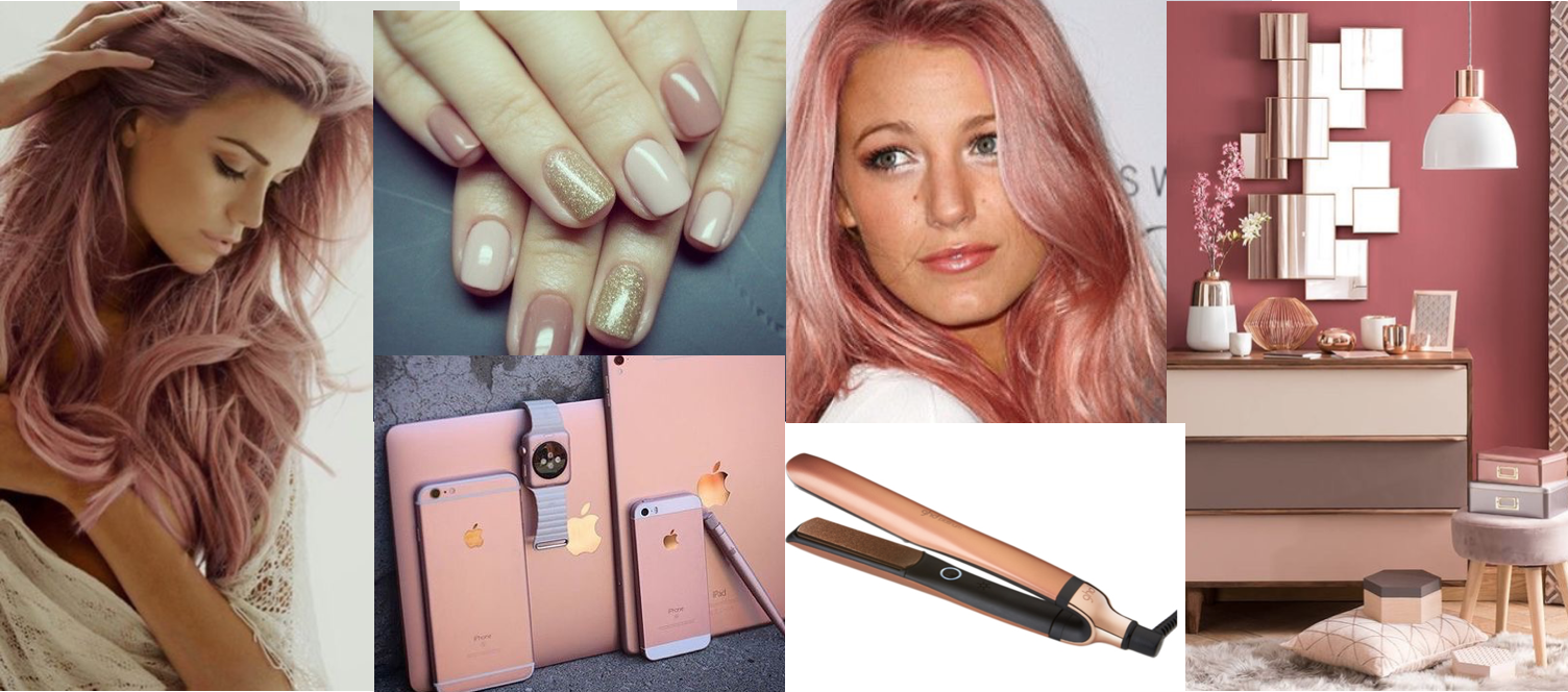 accessoires rose-gold