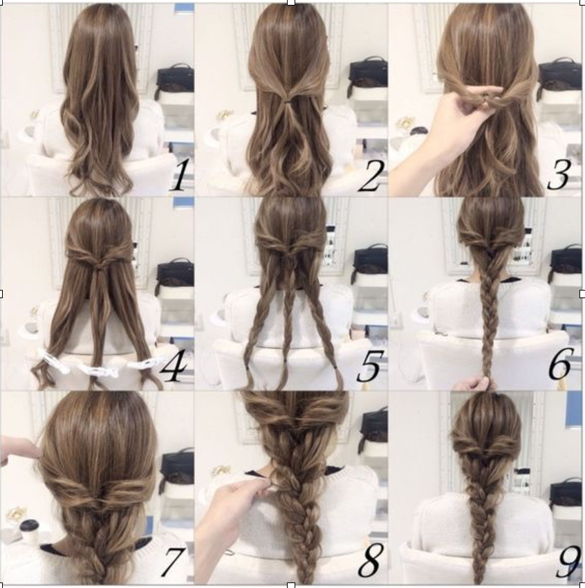 tuto tresses de fetes