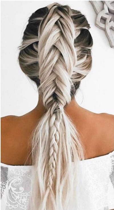 tresse cheveux longs