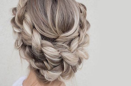 Cheveux Blond Gris